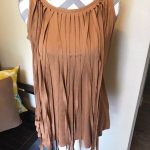 Fringe tank top